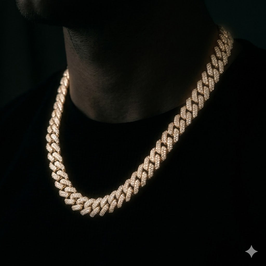 The Deadbolt- VVS ICED OUT Cuban Set