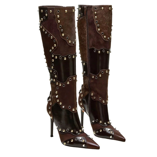 "Blâgé Edition"- Sculpted Studded Metalwork