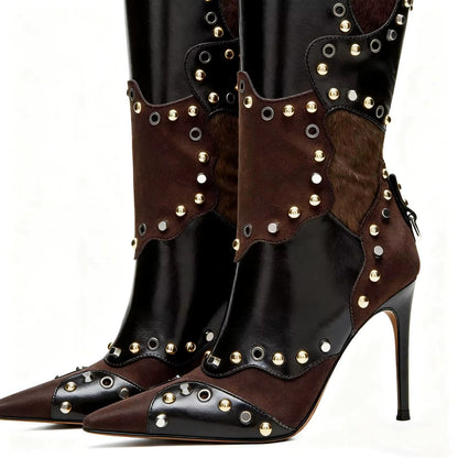 "Blâgé Edition"- Sculpted Studded Metalwork